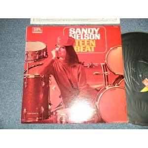 画像: SANDY NELSON - TEEN BEAT (RE-PACKAGE of PLAYS TEEN BEAT)(Ex++, Ex+/MINT- EDSP) / 1966 Version US AMERICA 3rd Press "BLACK with GREEN Label" MONO Used  LP 