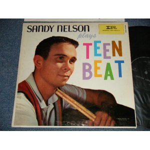 画像: SANDY NELSON - PLAYS TEEN BEAT (Ex++/Ex++ Looks:Ex+) / 1964 Version US AMERICA 2nd Press "BLACK with PINK & WHITE Label" MONO Used  LP 