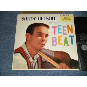 画像: SANDY NELSON - PLAYS TEEN BEAT (Ex+/Ex+++ EDSP) / 1960 US AMERICA 1st Press "BLACK with SILVER PRINT 'IMPERIAL STEREO' at CENTER HOLE Label" STEREO  Used  LP 