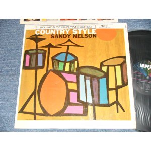 画像: SANDY NELSON - COUNTRY STYLE (Ex++/Ex++) / 1962 US AMERICA ORIGINAL 1st Press "BLACK with 5 STARS Label" MONO  Used  LP
