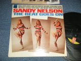 画像: SANDY NELSON - THE BEAT GOES ON (Ex++/MINT- Looks:Ex+ Clouded)  / 1967 US AMERICA ORIGINAL  "PROMO" 1st Press "BLACK with GREEN Label" MONO  Used  LP