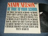 画像: SANDY NELSON - BE TRUE TO YOUR SCHOOL (Ex++/Ex++  Looks:Ex+ EDSP)   / 1964 US AMERICA ORIGINAL 1st Press "BLACK with PINK and WHITE Label" MONO Used  LP 