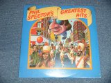 画像:  VA ( CRYSTALS+RONETTES+DARLEN LOVE+More ) - PHIL SPECTOR'S GREATEST HITS (SEALED) /1977 US AMERICA ORIGINAL "BRAND NEW SEALED" 2-LP