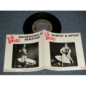 画像: THE VENTURES - A) SURFIN' & SPYIN' B) SHOWDOWN AT NEWPORT (MINT-/MINT)/ 1981 US AMERICA ORIGINAL Used 7" SINGLE 