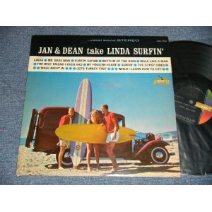 画像: JAN & DEAN - TAKE LINDA SURFIN' (Ex++/Ex+++ SWOFC, SWOBAC)/ 1963 US AMERICA ORIGINAL STEREO Used LP 