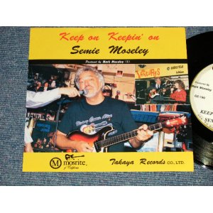 画像: SEMI MOSLEY - KEEP ON KEEPIN' ON   (Ex+++/MINT-) / 1990 US AMERICA ORIGINAL "PROMO ONLY SAME FLIP" Used 7" SINGLE with PICTURE Cover 