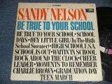 画像: SANDY NELSON - BE TRUE TO YOUR SCHOOL (Ex+, VG++/Ex++ Looks:Ex+ EDSP, TEAROBC)/ 1964 US AMERICA ORIGINAL 1st Press "BLACK with PINK and WHITE Label" STEREO Used  LP