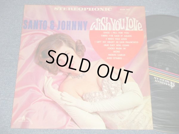 画像1: SANTO & JOHNNY - WISH YOU LOVE ( Ex+++, Ex-/Ex++ TEAR OBC) / 1964 US AMERICA ORIGINAL STEREO Used LP 