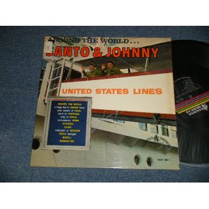 画像: SANTO & JOHNNY - AROUND THE WORLD (Ex++, Ex/Ex++ SWOFC,SWOBC) / 1962 US AMERICA ORIGINAL MONO Used LP 
