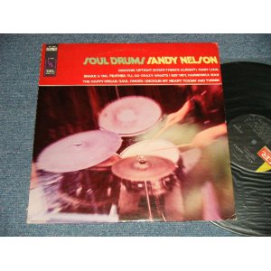 画像: SANDY NELSON - SOUL DRUM (Ex+/Ex+ SWOBC) / 1968 US AMERICA ORIGINAL 1st Press "BLACK with GREEN Label" STEREO Used LP