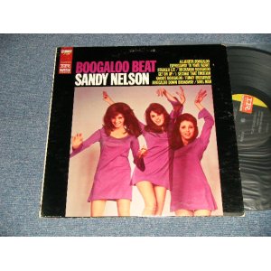 画像: SANDY NELSON - BOOGALOO BEAT (Ex+/Ex+++) / 1968 US AMERICA ORIGINAL 1st Press "BLACK with GREEN Label" STEREO Used LP