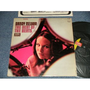 画像: SANDY NELSON - THE BEST OF THE BEATS (Ex+/Ex++) / 1966 Version US AMERICA "BLACK with GREEN Label" STEREO Used LP