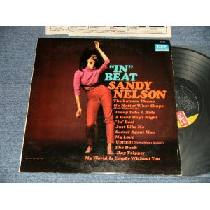 画像: SANDY NELSON - IN BEAT(Ex++/Ex++ TOC) / 1966 Version US AMERICA 2nd Press "BLACK with GREEN Label" MONO Used LP