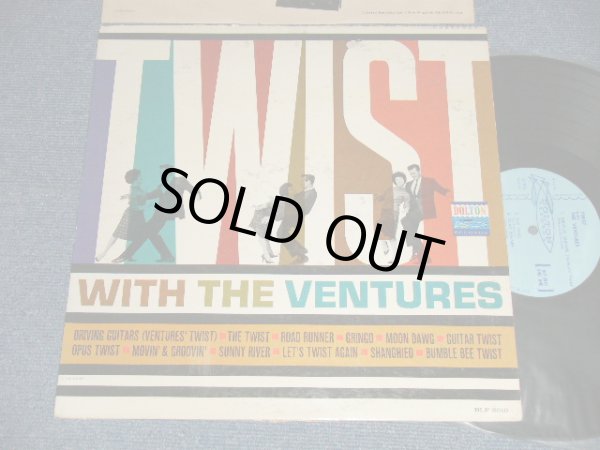 画像1: THE VENTURES - TWIST PARTY VOL.2 (Matrix # A) BLP 2010  Side-1-1H   B) BLP 2010  Side-2-1H) (Ex/MINT- EDSP, STOBC, TEAROFC) / 1962 US AMERICA ORIGINAL 1st Press "LIGHT BLUE  Label" MONO Used LP 