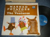 画像: THE VENTURES - MASHED POTATOES AND GRAVY (Matrix #A) BST-8016-1A (SIDE-1) IIH B) BST-8016-1A (SIDE-2) IIII IIH)  (Ex++/Ex+++) / 1964 Version US AMERICA Later Press "BLUE with BLACK PRINT Label" STEREO Used LP 