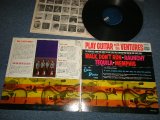 画像: THE VENTURES - PLAY GUITAR WITH THE VENTURES (Ex++/MINT- EDSP) /1965 US AMERICA ORIGINAL 1st Press "BLUE with SILVER PRINT Label" MONO Used LP 