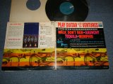 画像: THE VENTURES - PLAY GUITAR WITH THE VENTURES (VG++Ex++ EDSP) /  US AMERICA ORIGINAL 2nd Press "BLUE with BLACK PRINT Label" MONO Used LP 