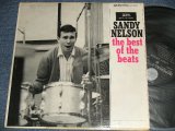 画像: SANDY NELSON - THE BEST OF THE BEATS (Ex+/Ex+++ TAPE SEAM) / 1963 US AMERICA ORIGINAL "1st Press Jacket" 1st Press "BLACK with SILVER PRINT Label" STEREO Used LP