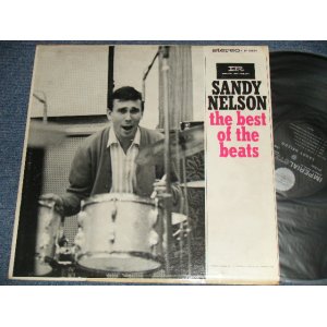 画像: SANDY NELSON - THE BEST OF THE BEATS (Ex+/Ex+++ TAPE SEAM) / 1963 US AMERICA ORIGINAL "1st Press Jacket" 1st Press "BLACK with SILVER PRINT Label" STEREO Used LP