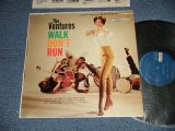 画像: THE VENTURES - WALK DON'T RUN (Ex/Ex+ Looks:Ex-) / 1962? US AMERICA 3rd Press "DARK BLUE with SILVER Print Label" STEREO Used LP 