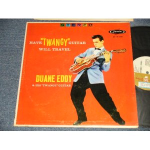 画像: DUANE EDDY - HAVE 'TWANGY' GUITAR WILL TRAVEL (Ex+/Ex++ Looks:Ex+ EDSP, STOL) / 1962 US AMERICA ORIGINAL "1st Press CAPITOL RECORD CLUB Release" STEREO Used LP 