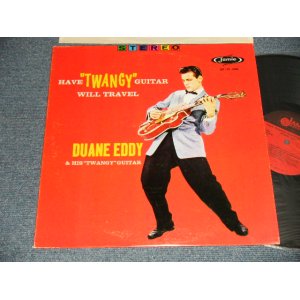 画像: DUANE EDDY - HAVE 'TWANGY' GUITAR WILL TRAVEL (Ex+/MINT-) / 196? US AMERICA "2nd Press "RED JACKET" "RED LABEL" STEREO Used LP 