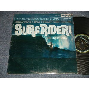 画像: THE LIVELY ONES - SURF RIDER! (Ex+/Ex  EDSP, WOBC) / 1963 US AMERICA ORIGINAL STEREO Used LP 