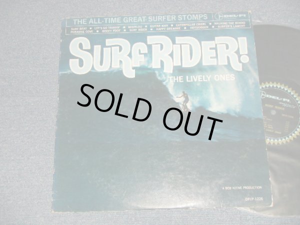 画像1: THE LIVELY ONES - SURF RIDER! (Ex+/POOR WARP) / 1963 US AMERICA ORIGINAL MONO LP 