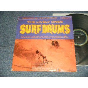 画像: THE LIVELY ONES - SURF DRUMS (VG++/Ex+++ DMG) / 1963 US AMERICA ORIGINAL MONO Used LP 