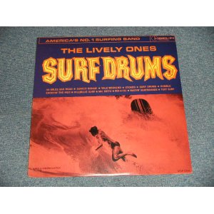 画像: THE LIVELY ONES - SURF DRUMS (SEALED) / 1995 US AMERICA REISSUE MONO  "BRAND NEW SEALED" LP 