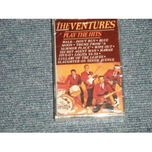 画像: The VENTURES - PLAY THE HITS (SEALED,. CRACK) / 1984 US AMERICA "BRAND NEW SEALED" CASSETTE Tape  