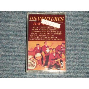 画像: The VENTURES - PLAY THE HITS (SEALED,. STOFC) / 1984 US AMERICA "BRAND NEW SEALED" CASSETTE Tape  