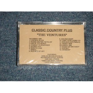 画像: The VENTURES - CLASSIC COUNTRY PLUS (UK FAN CLUB Only) (SEALED) / 1996 US AMERICA? ORIGINAL "BRAND NEW SEALED" CASSETTE Tape  