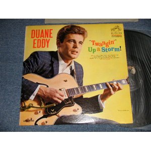 画像: DUANE EDDY - "TWANGIN" UP A STORM! (Ex++/Ex+++ PROMO stamp) / 1963 US AMERICA ORIGINAL "PROMO Stamp" MONO Used LP 