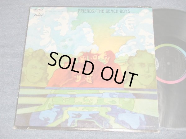 画像1: The BEACH BOYS - FRIENDS (Matrix #A)ST-1-2895 B4 #1 O B)ST-2-2895 B4 #3 2 O) (Ex+/Ex+++ Looks:Ex++ BB) / 1968 US AMERICA ORIGINAL STEREO Used LP