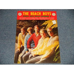 画像: The BEACH BOYS - SONG HITS FOLIO NUMBER 2  / 1965 US AMERICA ORIGINAL Used SHEET MUSIC BOOK