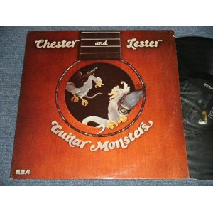 画像: CHET ATKINS and LES PAUL - CHESTER and LESTER GUITAR MONSTERS (Ex++/MINT-)  / 1978 US AMERICA ORIGINAL "PROMO" 1st Press Record Used LP