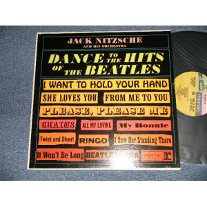 画像: JACK NITZSCHE - DANCE TO THE HITS OF THE BEATLES (Ex+++/MINT-) / 1964 US AMERICA ORIGINAL "MULTI-COLOR Label" Used LP 