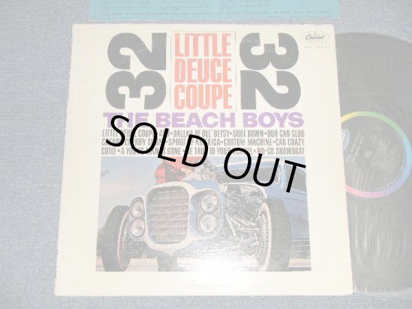 画像1: The BEACH BOYS - LITTLE DEUCE COUPE (Matrix #A)T-1-1998-F3   2 ☆ B)T-2-1998-F3   2 ☆  "Capitol Records Pressing Plant, Los Angeles Press"(Ex++/Ex+++ B-2:Ex++ EDSP) / 1963 US AMERICA ORIGINAL "BLACK with RAINBOW Label" MONO Used LP