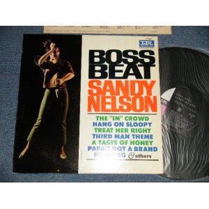 画像: SANDY NELSON - BOSS BEAT (Ex++/Ex++ Looks:Ex+) / 1965 US AMERICA ORIGINAL "BLACK With PINK & WHIET Label"  MONO Used LP