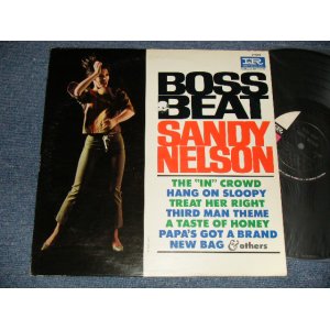 画像: SANDY NELSON - BOSS BEAT (Ex/Ex+++, Ex+ Looks:Ex TEAROFC) / 1965 US AMERICA ORIGINAL "BLACK With PINK & WHIET Label"  MONO Used LP