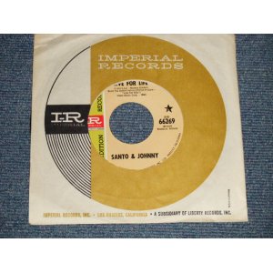 画像: SANTO & JOHNNY - A) LIVE FOR LIFE   B) SEE YOU IN SEPTEMBER (Ex+++ Looks:MINT-/Ex+++ Looks:MINT-) / 1968 US AMERICA ORIGINAL "PROMO"  Used 7" Single 