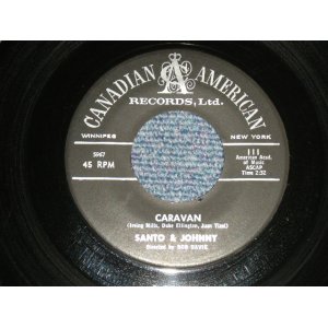 画像: SANTO & JOHNNY - A) CARAVAN  B) SUMMERTIME ( Ex/Ex+ ) / 1960 US AMERICA ORIGINAL Used 7" Single 