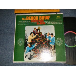 画像: The BEACH BOYS - CHRISTMAS ALBUM (Matrix #A)T1-2164-P1  "IAM in TRIANGLE"  B)T2-2164-H1  "IAM in TRIANGLE"      "SCRANTON Press in PENNSYLVANIA" (Ex+++/Ex+++ Looks:MINT-) /1964 US AMERICA ORIGINAL 1st Press "BLACK with RAINBOW Label" MONO Used LP