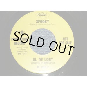 画像: AL DE LORY -  A)SPOOKY  B)MAID IN JAPAN (Ex+++/Ex+++) / 1968 US AMERICA ORIGINAL "PROMO" Used 7" Single