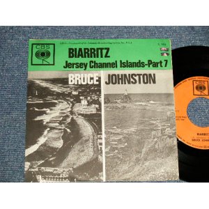 画像: BRUCE JOHNSTON - A)BIARRITZ  B)I JERSEY CHANNEL IS LANDS-Part 7 (Ex++/Ex+++) / 1963 HOLLAND ORIGINAL Used 7" Single with Picture Sleeve