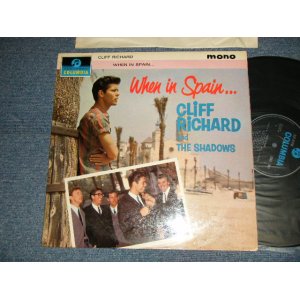 画像: CLIFF RICHARD With THE SHADOWS - WHEN IN SPAIN (Ex+++/MINT-) / 1963 UK ENGLAND ORIGINAL 1st Press "BLUE Columbia Label" MONO Used LP 