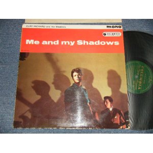 画像: CLIFF RICHARD & THE SHADOWS  - ME AND MY SHADOWS  (Ex+/Ex+++)  / 1960  UK ENGLAND ORIGINAL 1st Press "GREEN With GOLD Text Label" Used  MONO LP 