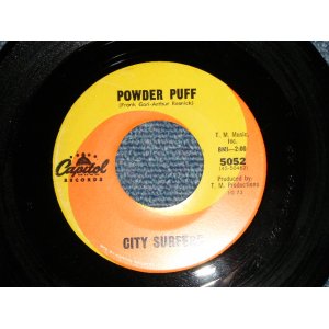 画像: CITY SURFERS (TERRY MELCHER Works)  - A)POWDER PUFF   B)50 MILES TO GO (Ex+++/Ex+++)  / 1963 US AMERICA ORIGINAL Used 7" Single