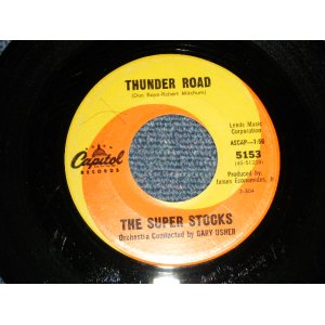 画像: The SUPER STOCKS (GARY USHER Works)  - A)THUNDER ROAD   B)WHEEL STANDS (Ex-/Ex- SCRATCH）/ 1964 US AMERICA ORIGINAL Used 7" Single